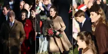 Kate Middleton e la Royal Family alla messa di Natale di Sandringham: i look, la cerimonia, gli invitati e gli assenti