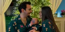Ignazio Boschetto, primo Natale da pap&agrave;: la foto con Michelle Bertolini e il piccolo Gabriele. Il look tutto da copiare