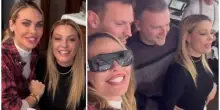 Ilary Blasi in vacanza con Tamara Pisnoli: le ex di Francesco Totti e Daniele De Rossi ballano a Cortina tra politici e vip