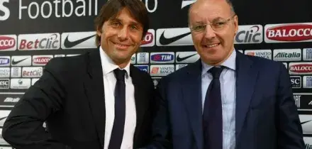 Inter-Napoli, Conte e Marotta sempre storie tese: il gioco delle parti
