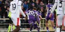 Le pagelle di Fiorentina-Milan 1-1: Nkunku (7) salva Allegri (5,5) nel finale. Rossoneri a +2 sul Napoli
