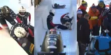 Bob a quattro, incidente shock a St. Moritz: pilota USA scende da solo a 120 km/h
