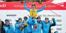 Giovanni Franzoni vince il superG di Wengen: prima vittoria in Coppa del Mondo. &laquo;Sto tremando...&raquo;