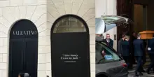 ?Roma in lutto, le frasi di Valentino sulla boutique di piazza di Spagna ?