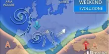 Meteo, le previsioni del weekend: doppia perturbazione, piogge, temporali e neve fino a bassa quota. Italia sotto assedio