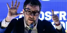 Salvini a Rivisondoli avverte: &laquo;Chi esce dalla Lega finisce nel nulla&raquo;. L'intervento di chiusura (e il bacio a Francesca Verdini)