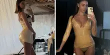 Belen, il nuovo look in latex ?estremo? fa esplodere Instagram. Ma c'&egrave; chi la critica: ecco il motivo