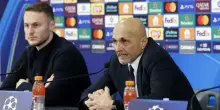 Spalletti alla vigilia del Monaco: &laquo;Sono curioso di giocare senza l?assillo del risultato. Devo fare ancore delle valutazioni per la formazioni di domani&raquo;