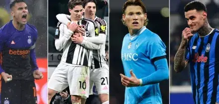 Champions, la classifica e le combinazioni di Inter, Juventus, Napoli e Atalanta. Ottavi diretti, playoff o eliminazione: chi rischia di pi&ugrave;