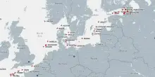 Russia, otto nuove petroliere della flotta ombra individuate nella Manica. &Egrave; scontro con l'Europa. La mappa delle navi
