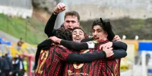 Sorrento-Catania: 3-1, la prestigiosissima vittoria rossonera