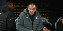 Lazio, Sarri: &laquo;Io sono come i tifosi: non devo per forza vincere, ma voglio sognare. E ora non possiamo...&raquo;