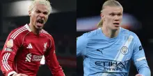 Liverpool-Manchester City: dove vederla (tv e streaming), orario e le formazioni ufficiali