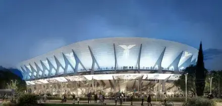Stadio Lazio al Flaminio, Lotito scopre la carte: ecco il progetto da 480 milioni