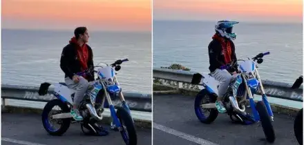 Con la moto da enduro su un furgone, Gabriele Capone muore sul colpo a 18 anni: il terribile schianto di fronte agli amici