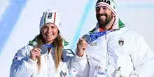 Snowboard cross a coppie, argento per Lorenzo Sommariva e Michela Moioli: rimonta straordinaria nel finale