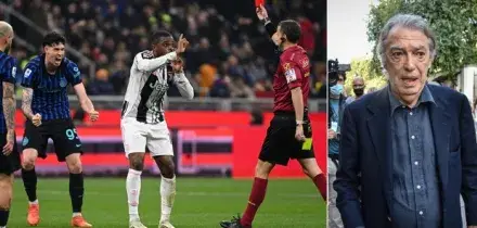 Moratti: &laquo;Bastoni? Una simulazione entusiasta. La Juventus che fa la vittima &egrave; un fatto nuovo&raquo;