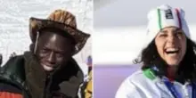 Federica Brignone, chi &egrave; il nuovo fidanzato James Mbaye: era in tribuna a Cortina vicino ai genitori