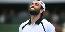 Berrettini sicuro: &laquo;Rio torneo speciale, ora mi sento bene&raquo;. Niente derby con Sonego (costretto al ritiro): l'azzurro sfida Barrios Vera