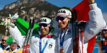 Pellegrino e Barp bronzo nel team sprint di sci di fondo. L'Italia sale a 25 medaglie ai Giochi Olimpici