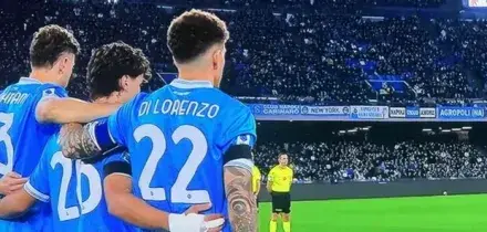Atalanta-Napoli, gli azzurri di Conte con il lutto al braccio per Domenico Caliendo