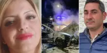 L'auto si schianta contro un albero e prende fuoco, Lucia Salcone muore a 47 anni. Arrestato il marito: era una messinscena
