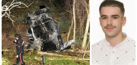 Michele Riglietti morto a 19 anni, una serata in allegria poi lo schianto in auto. Miracolata l'amica: &egrave; scesa e ha chiesto aiuto nella notte