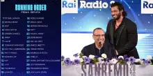 Scaletta prima serata Sanremo: ordine di uscita (e orari), inizia Ditonellapiaga. Ospiti e co-conduttori