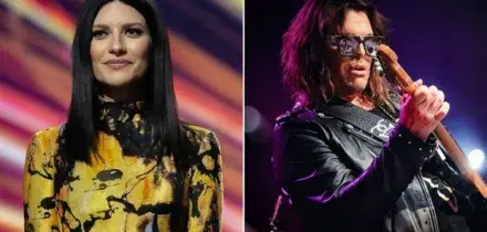 Gianluca Grignani, perch&eacute; ha 'litigato' con Laura Pausini. L'incrocio sul palco: lei lo annuncia (e si dilegua), lui la punzecchia cos&igrave;