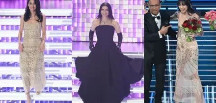 Sanremo 2026, pagelle look finale: Laura Pausini (finalmente) diva (8), Cardinaletti chic (8), Malika Ayane "spugna" (5)