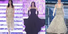 Sanremo 2026, pagelle look finale: Sal da Vinci matrimonio napoletano (4), Elettra Lamborghini ingessata (5), Ditonellapiaga burlesque (7)