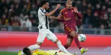 Roma-Juventus 3-3, le pagelle: Malen (7,5) illude Gasp, Gatti (7) tiene in vita i bianconeri, Wesley (7) prodezza
