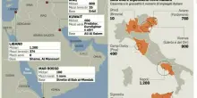 Basi italiane in Medio Oriente, quante sono e dove si trovano (e quali sono nel mirino degli attacchi iraniani)