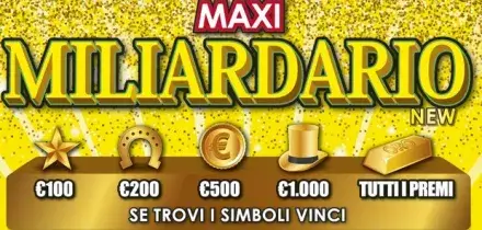 Con un Gratta e vinci porta a casa 5 milioni di euro