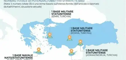 &laquo;Isola greca rischia di essere attaccata&raquo;, l'allarme della Nato. Ecco quali possono essere colpite dai missili iraniani
