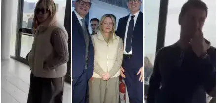 Giorgia Meloni e Andrea Giambruno riuniti, ma solo per Ginevra: insieme a Tivoli per assistere alla gara di ballo della figlia