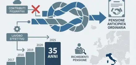 Pensione anticipata senza limiti di et&agrave;: perch&eacute; uscire dal lavoro con 40 anni di contributi pu&ograve; diventare pi&ugrave; facile, cosa dice la Cassazione
