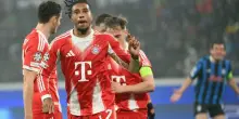 Atalanta-Bayern Monaco 1-6, le pagelle: Olise (8) devastante, Gnabry (7) che qualit&agrave;, Kolasinac (4)