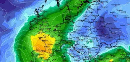 Vortice Jolina sull'Italia, poi torna l'inverno con il freddo dei Balcani: temperature 4-5 gradi sotto la media