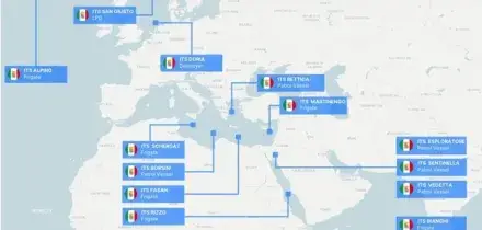 Navi da guerra italiane, la mappa: la Martinengo a Cipro, la Luigi Rizzo con Aspides. E la Andrea Doria torna in anticipo dall'Artico