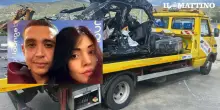 Fidanzati morti in un incidente a Montecorice, recuperata l'auto dove viaggiavano Michele e Maria