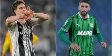Juventus-Sassuolo: probabili formazioni, orario, dove vederla (tv e streaming) e classifica Serie A