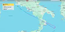 Missione anomala nel Mar Ionio: il jet radar G550 italiano interrompe il volo dopo meno di due ore
