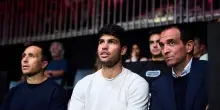 Miami P1, Alcaraz e la sfida a padel: &laquo;Io e Sinner contro Tapia e Coello? Vinciamo noi&raquo;