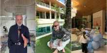 Gianluca Vacchi, la villa di lusso a Miami (da 20 milioni di euro): le 7 camere da letto, l'ascensore nascosto, la piscina e i divanetti prendisole sulla baia