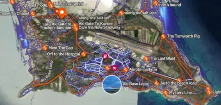 Soldati inglesi localizzati nelle basi (anche quella con il deterrente nucleare) per le corse pubblicate sull'app Strava
