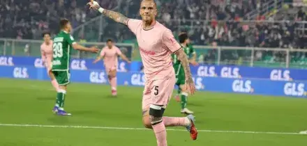 Palermo-Avellino 2-0: decidono Palumbo e Ranocchia, secondo stop di fila per Ballardini