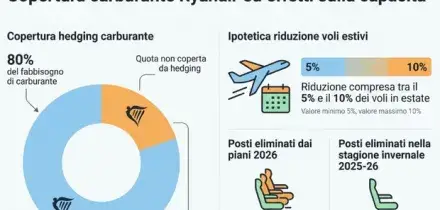 Caos voli, da Ita a Ryanair: le strategie delle compagnie aeree dai tagli agli aumenti per la crisi del carburante