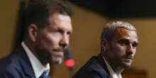 &laquo;Se non corri vai fuori ma per me sei un calciatore e un amico, grazie di tutto&raquo;. Simeone in lacrime elogia Griezmann