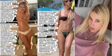 Clizia Incorvaia risponde dalle critiche dopo le foto in bikini: &laquo;La perfezione non esiste, ma niente &egrave; regalato&raquo;